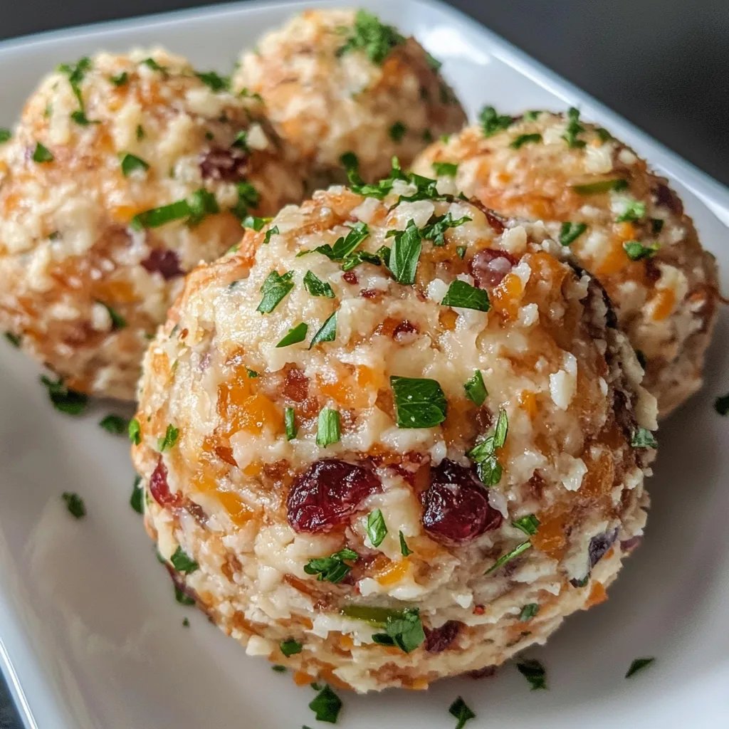 Cheddar Cranberry Cheese Ball
