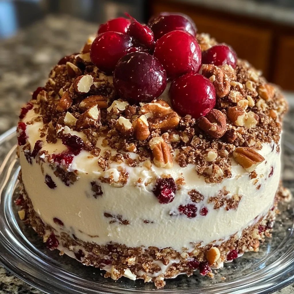 Cranberry Pecan Cream Cheese Ball