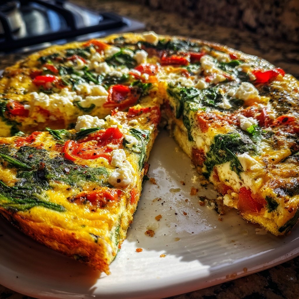High-Protein Vegetable Frittata