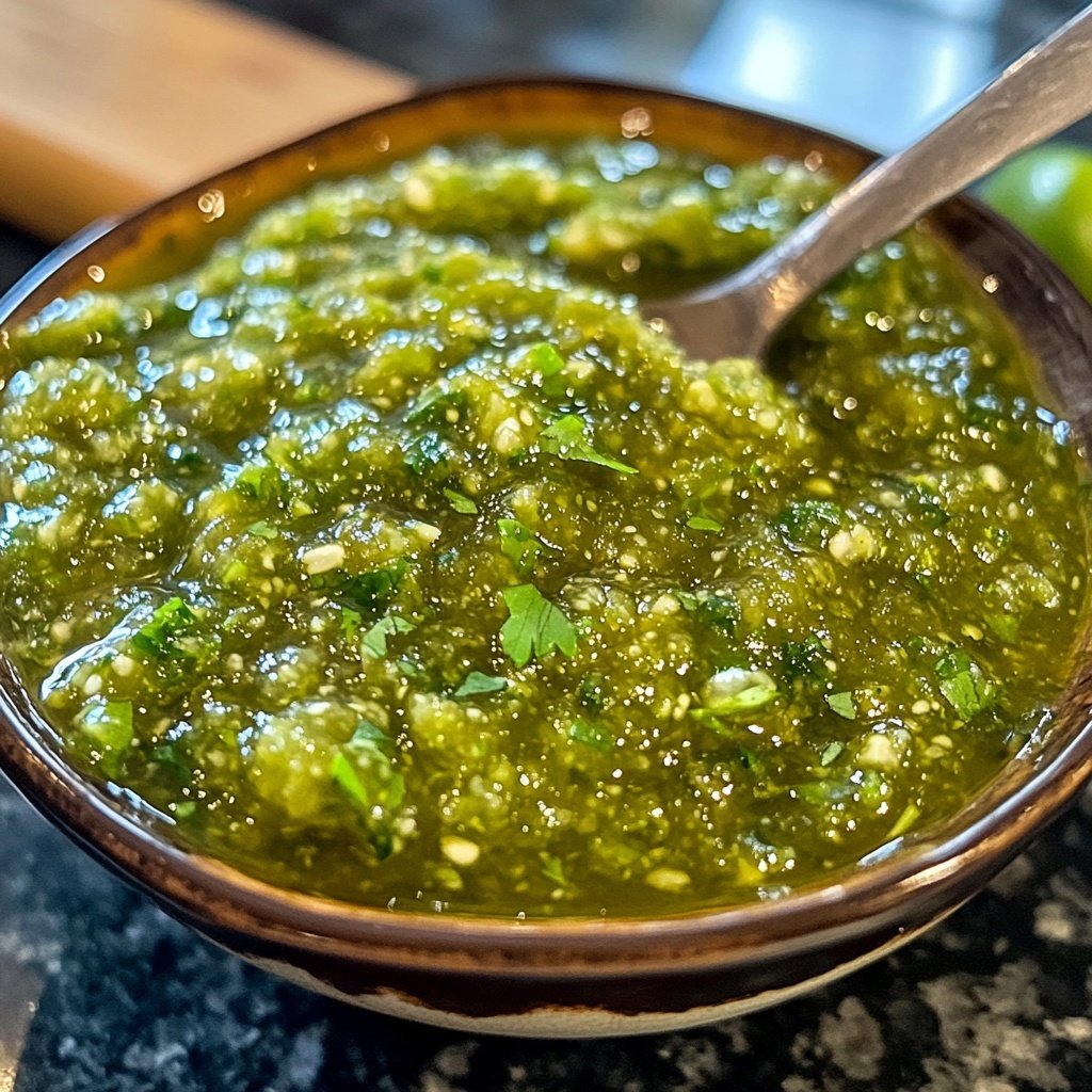 Tomatillo Salsa Verde