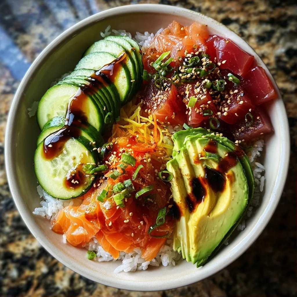 Sushi Bowl Deconstructed
