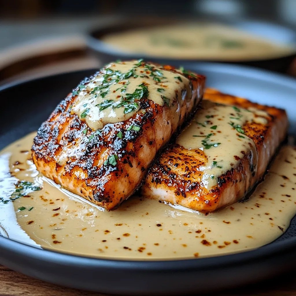 Blackened Salmon with Creamy Dijon Sauce: An Incredible 5-Star Recipe