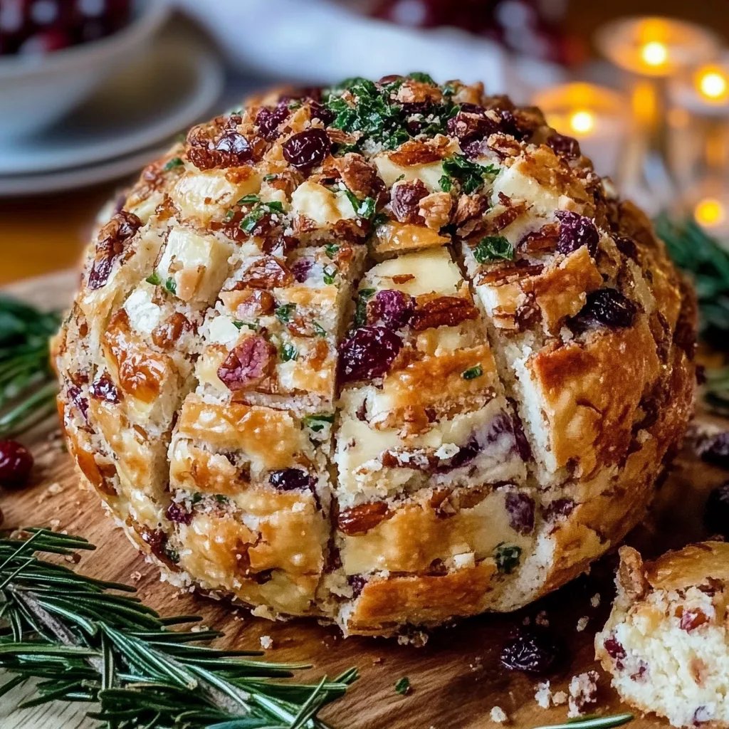 Cranberry Pecan Cheeseball
