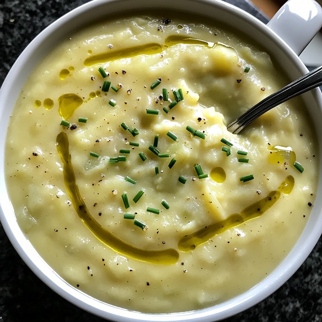 Creamy Potato Leek Soup