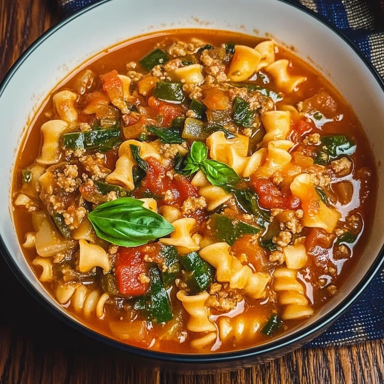 Vegan Lasagna Soup