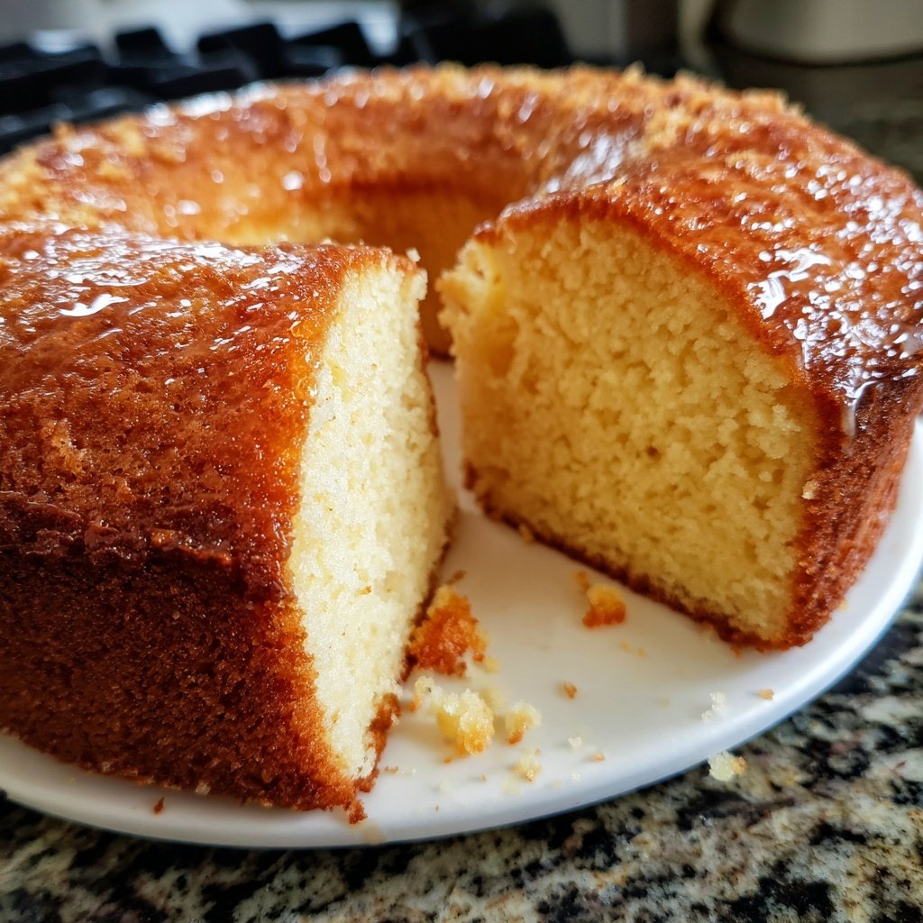 Classic Moist Vanilla Butter Cake