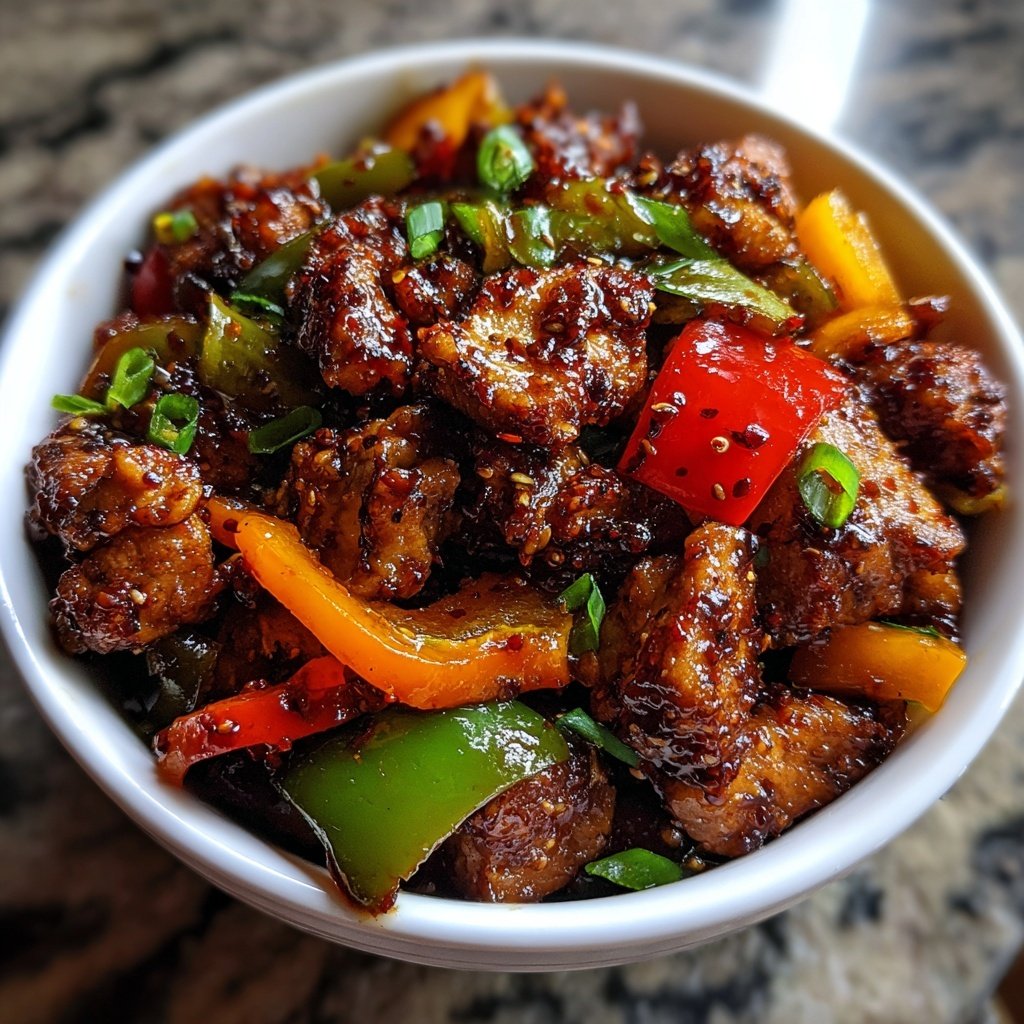 Sichuan Peppercorn Chicken Stir Fry