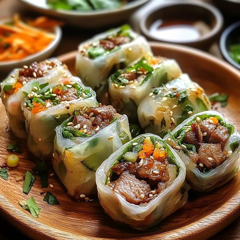 Thai Basil Beef Rolls: An Incredible Ultimate Recipe