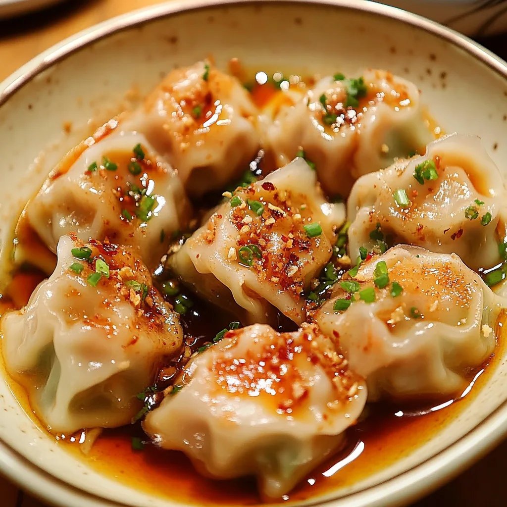 Spicy Wontons – Din Tai Fung: The Incredible Ultimate Recipe You Must Try