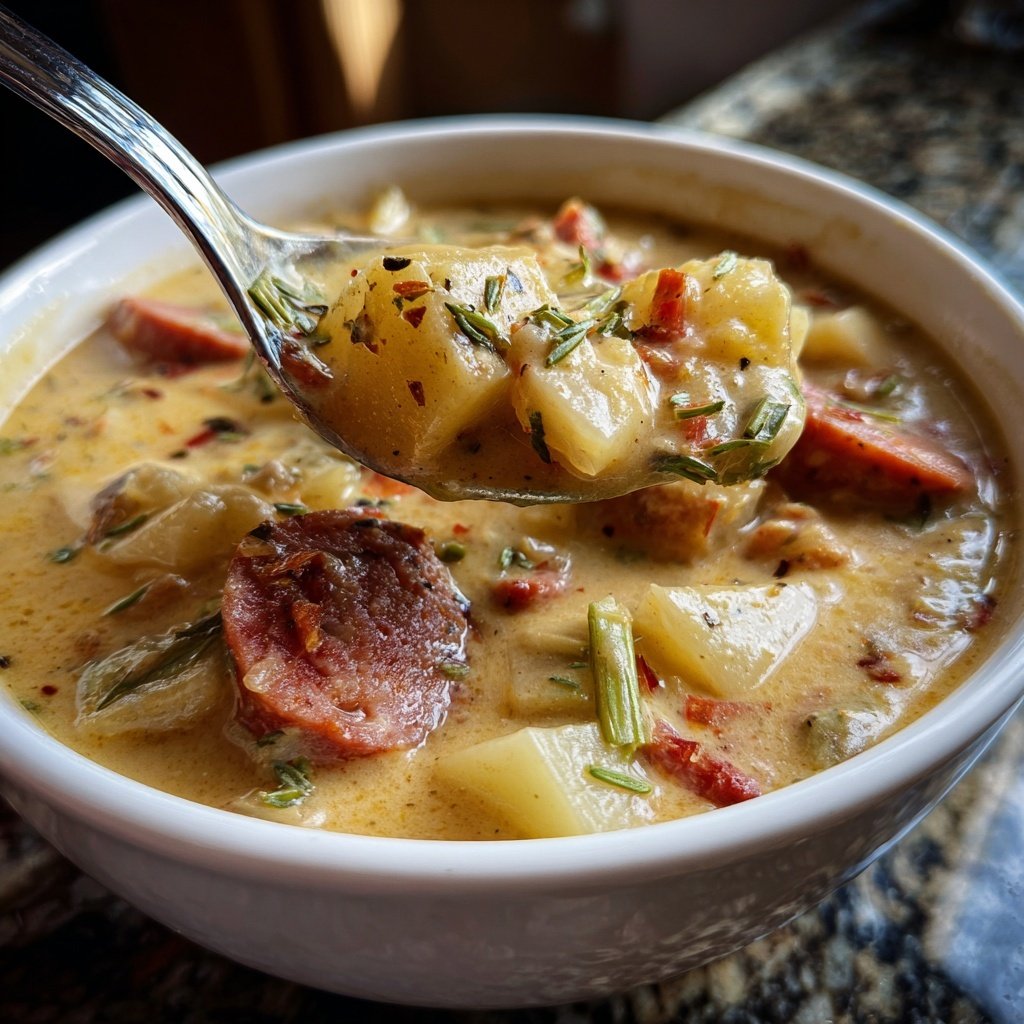 Kielbasa Potato Soup