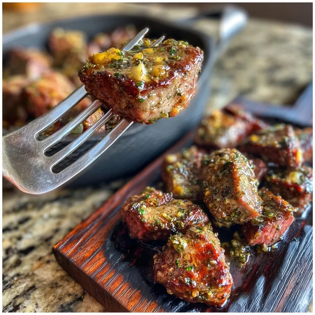 Garlic Butter Steak Bites