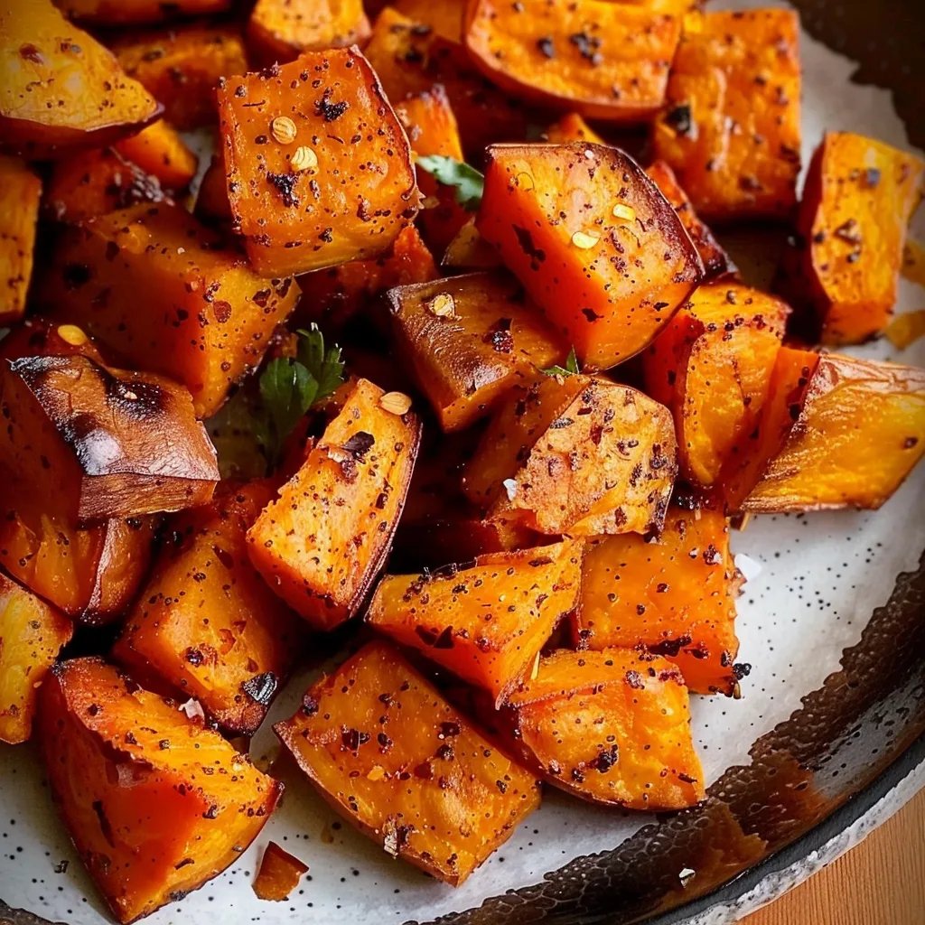 Crispy Roasted Sweet Potatoes