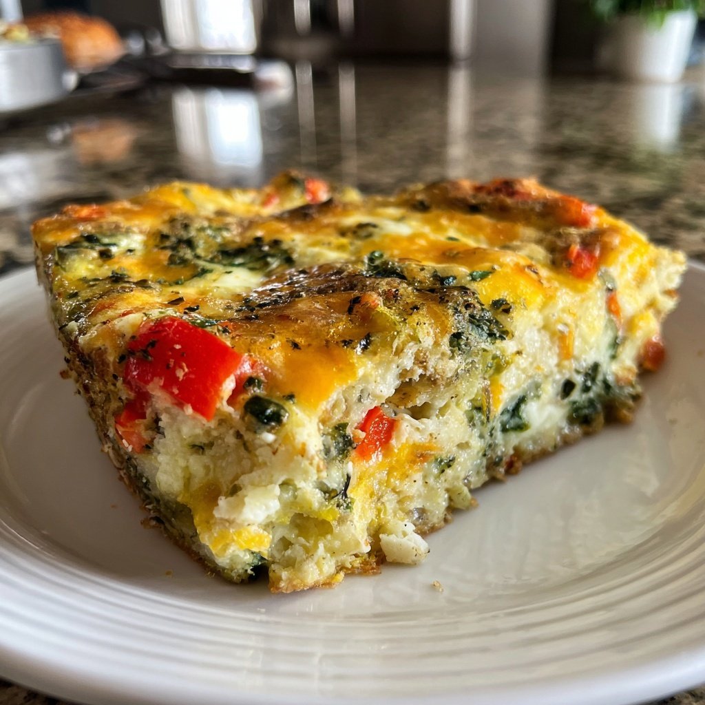 Breakfast Casserole with Vegetables