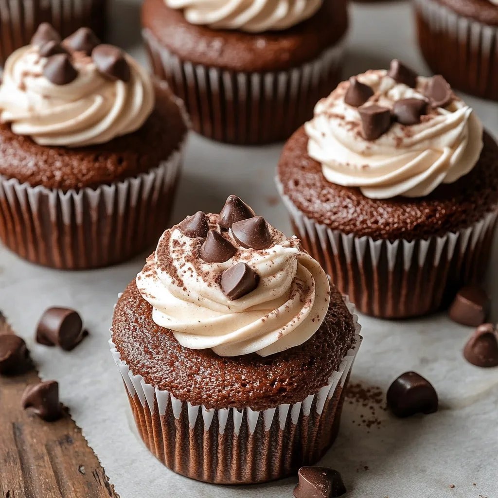 Hot Chocolate Cupcakes