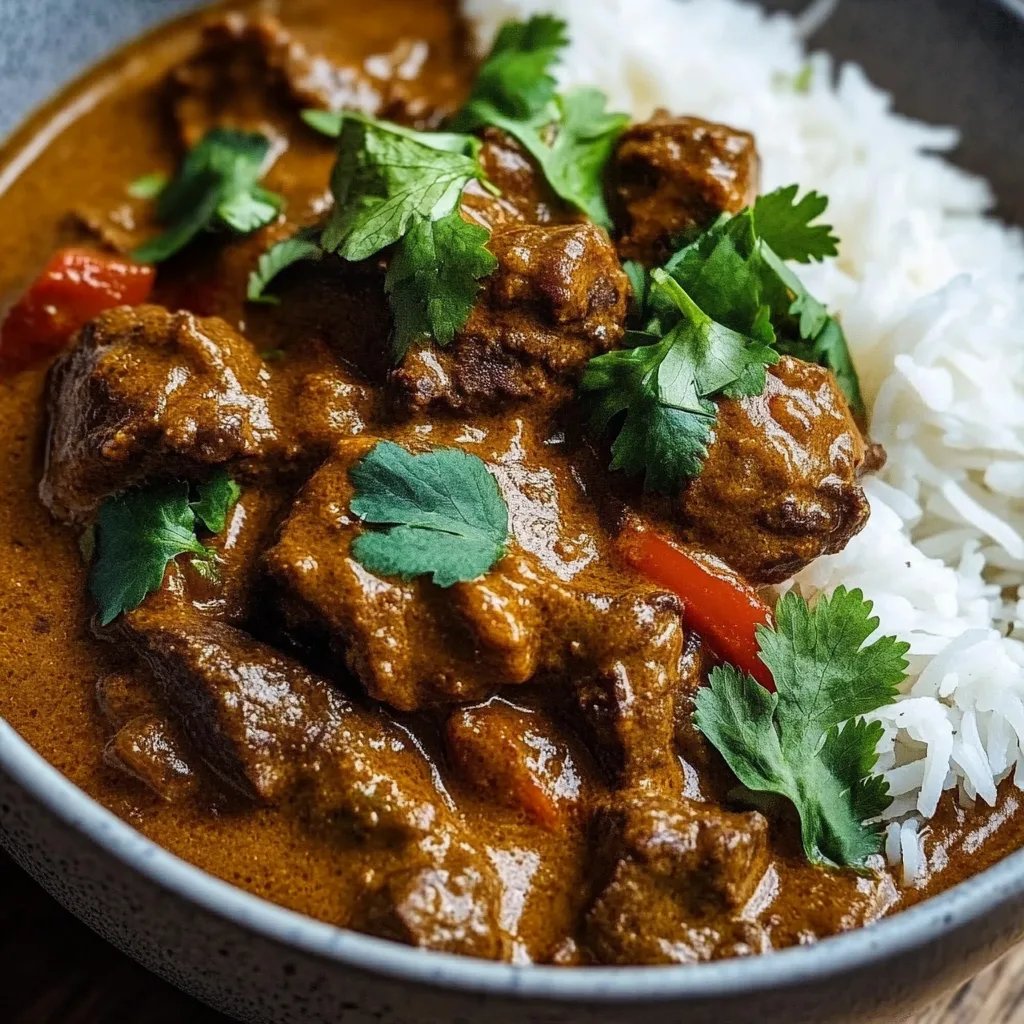 Slow Cooker Beef Coconut Curry