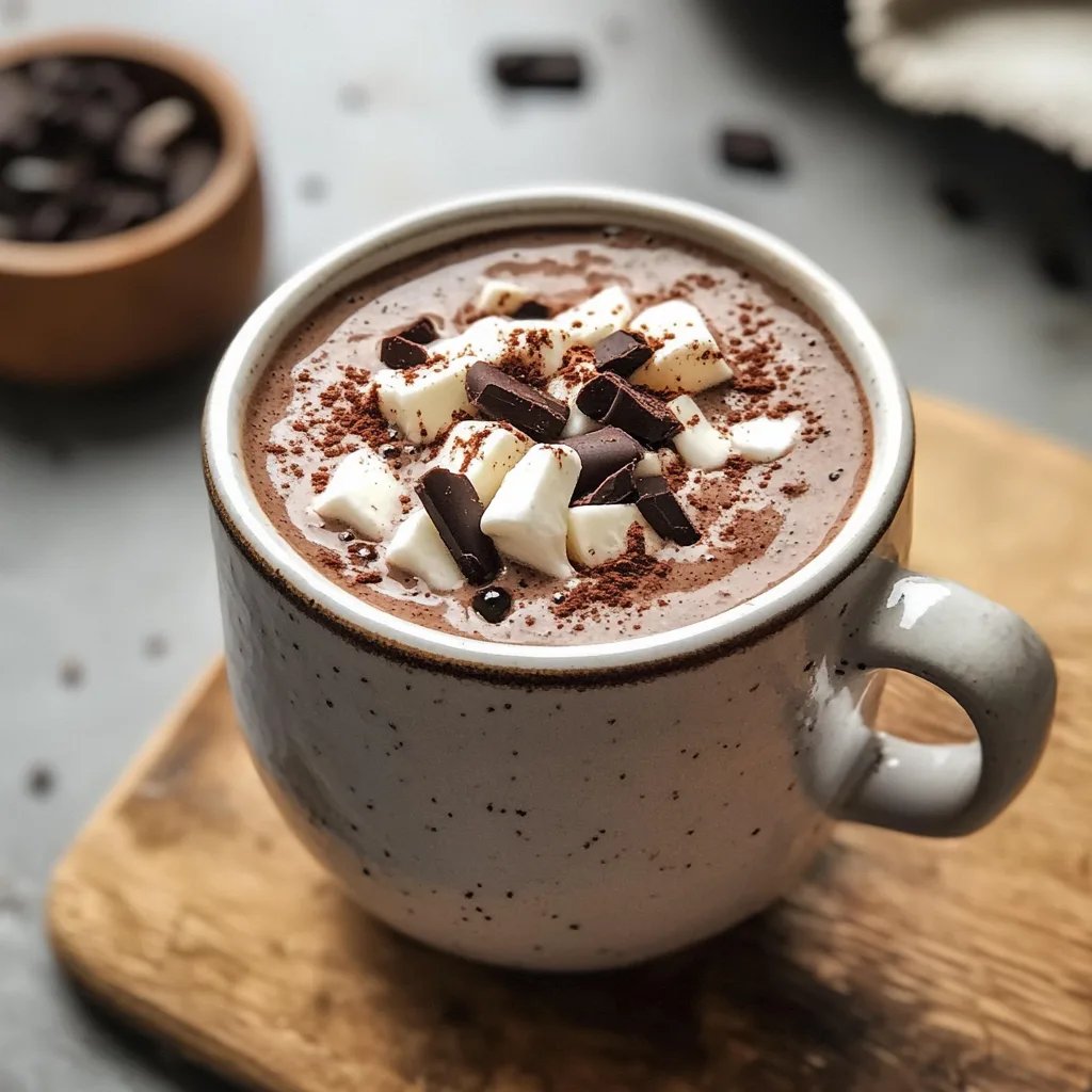 Thick Italian Hot Chocolate