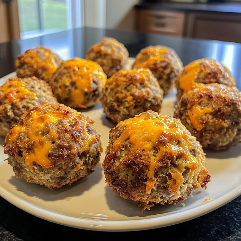 Bisquick Sausage Balls
