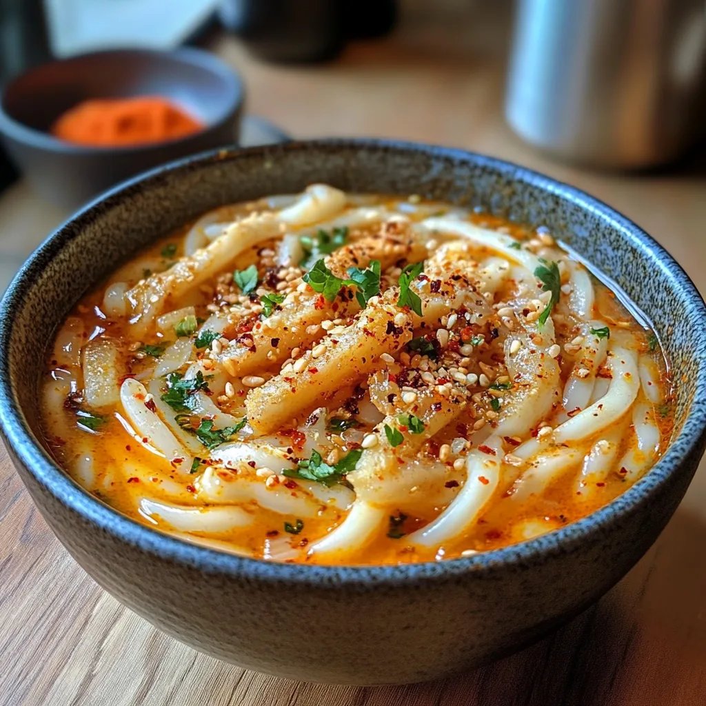 Spicy Peanut Udon Noodle Soup: An Incredible Ultimate Recipe