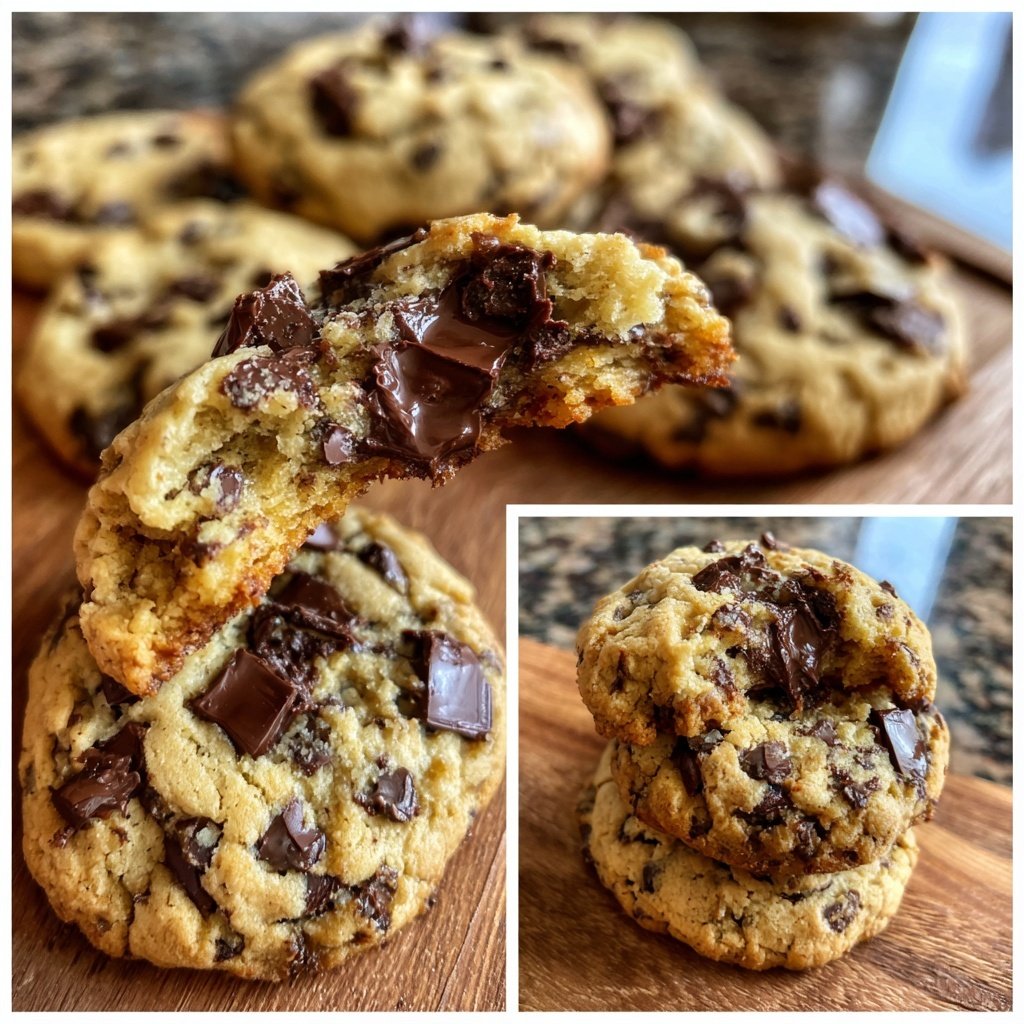 Chewy & Soft Vegan Chocolate Chip Cookies