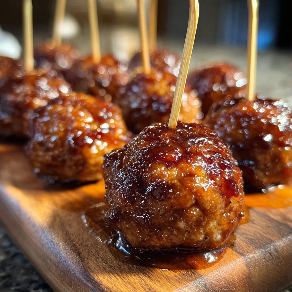 Grape Jelly Meatballs