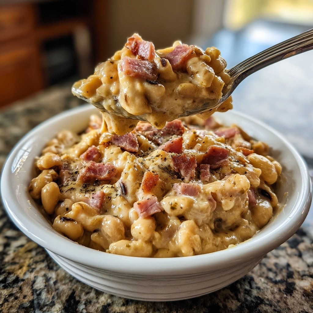 Creamy Southern Black Eyed Peas