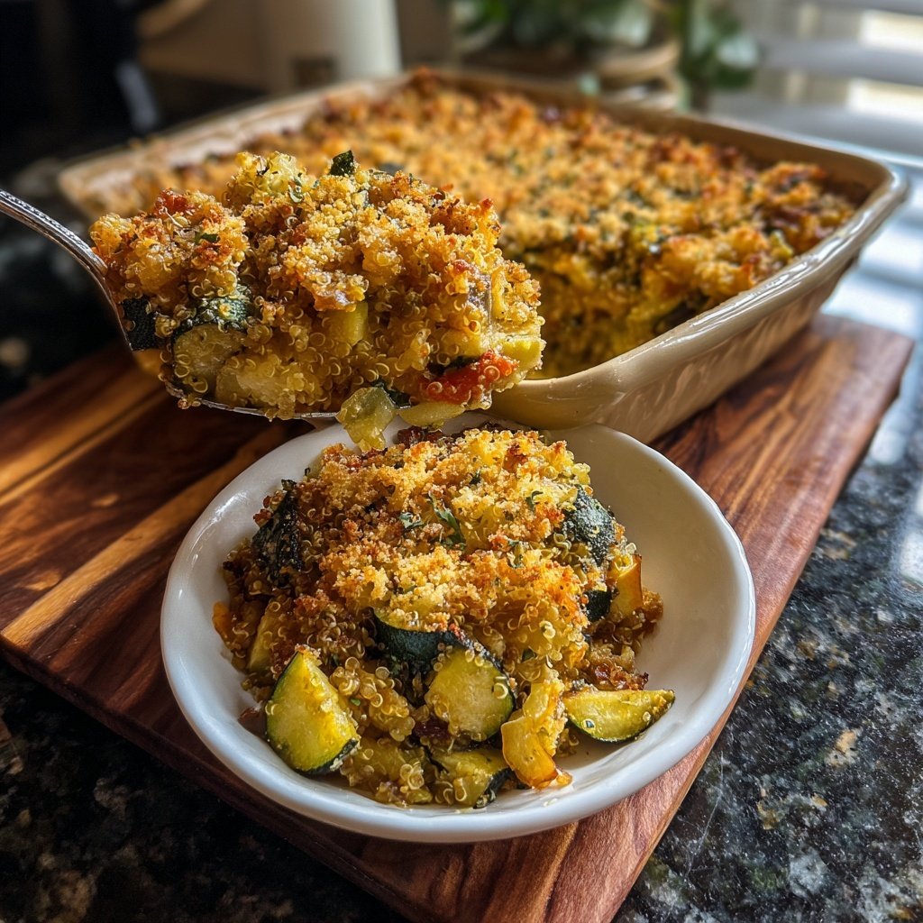 Savory Quinoa and Vegetable Bake