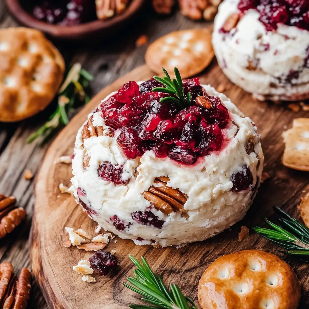 Cranberry Pecan Cheese Ball