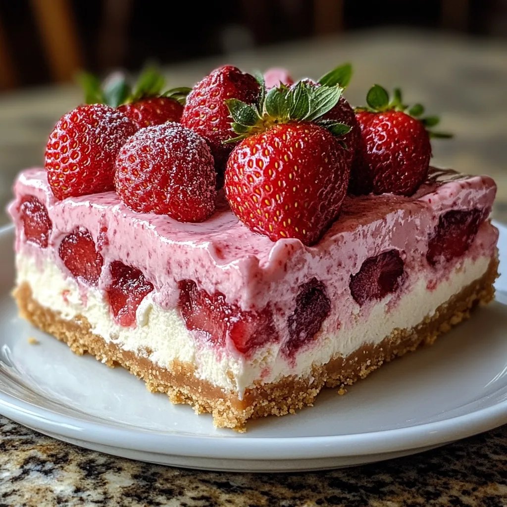 Easy Keto Strawberry Cheesecake Bars: An Incredible Ultimate Recipe
