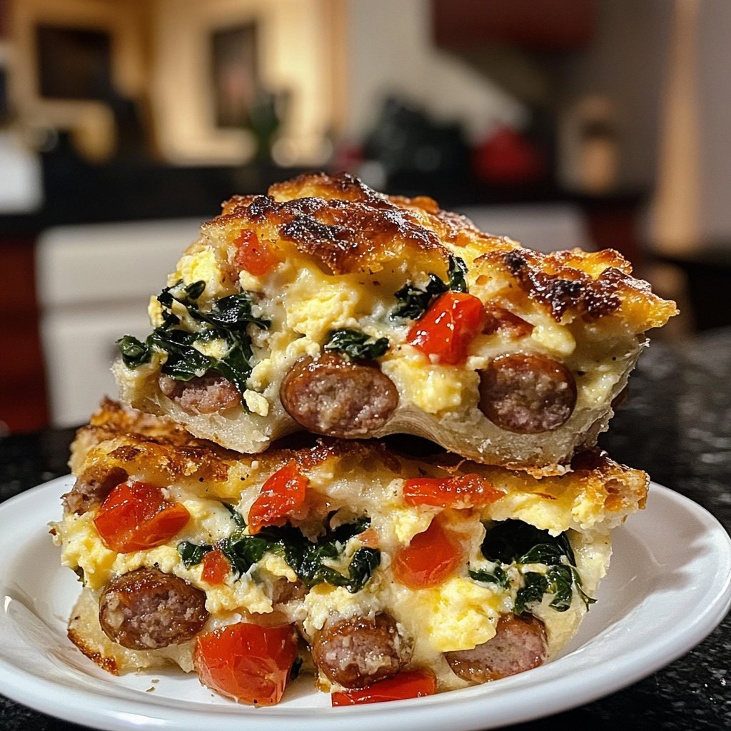 Breakfast Sausage and Egg Casserole