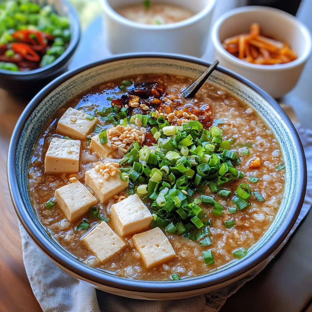 Congee with Shiitake Mushrooms & Tofu: An Incredible Ultimate Recipe for Comfort