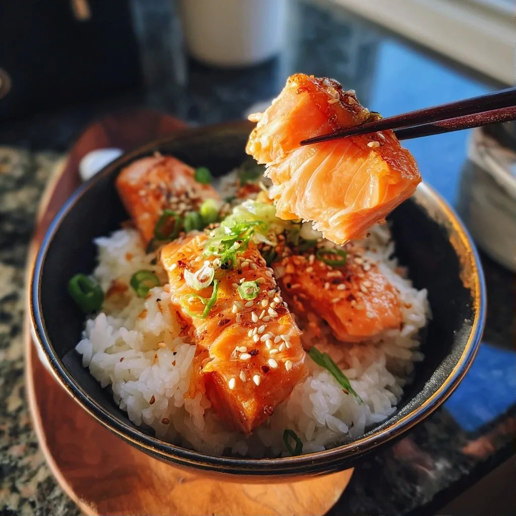 Salmon Rice Bowl