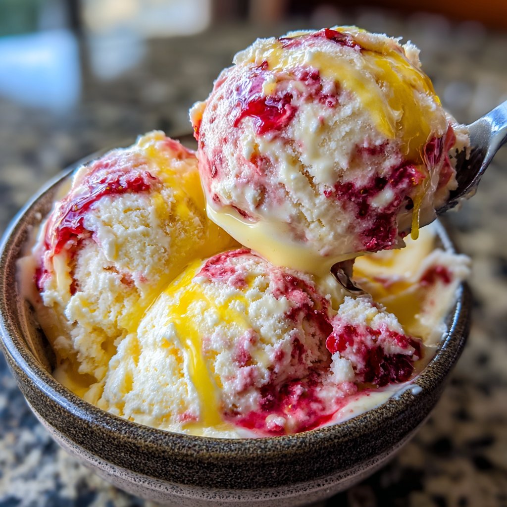 Strawberry Banana Cottage Cheese Ice Cream