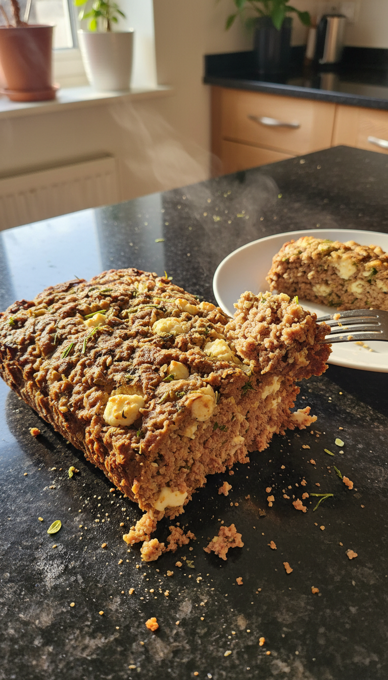 Mediterranean Meatloaf with Feta