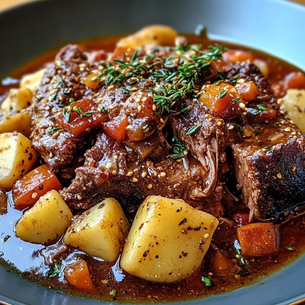 Italian Pot Roast: A Wonderful Ultimate Recipe for 6