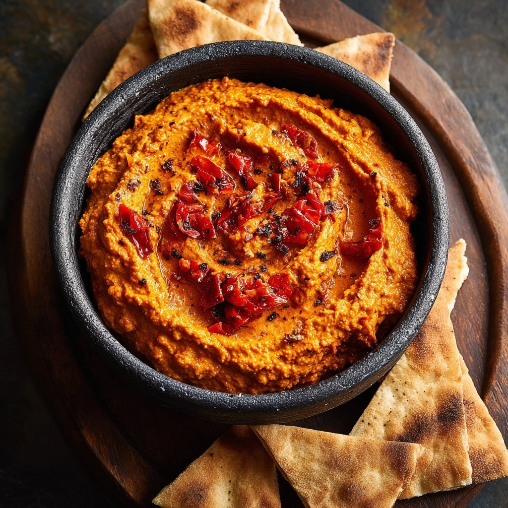 Muhammara Roasted Pepper Dip