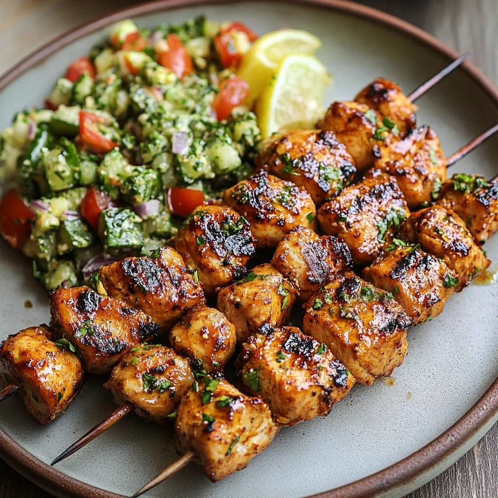BBQ Chicken Skewer Salad: An Incredible Ultimate Recipe