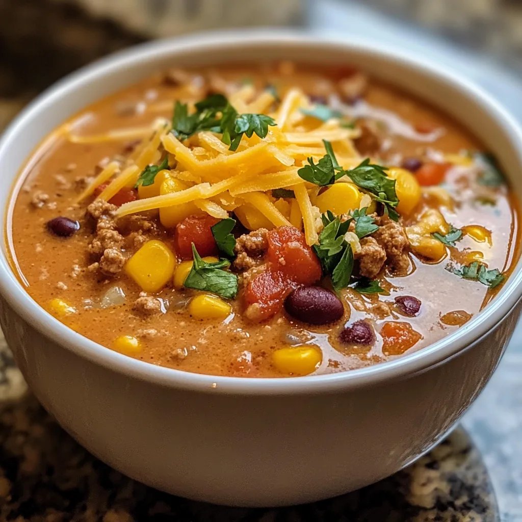 Creamy Taco Soup