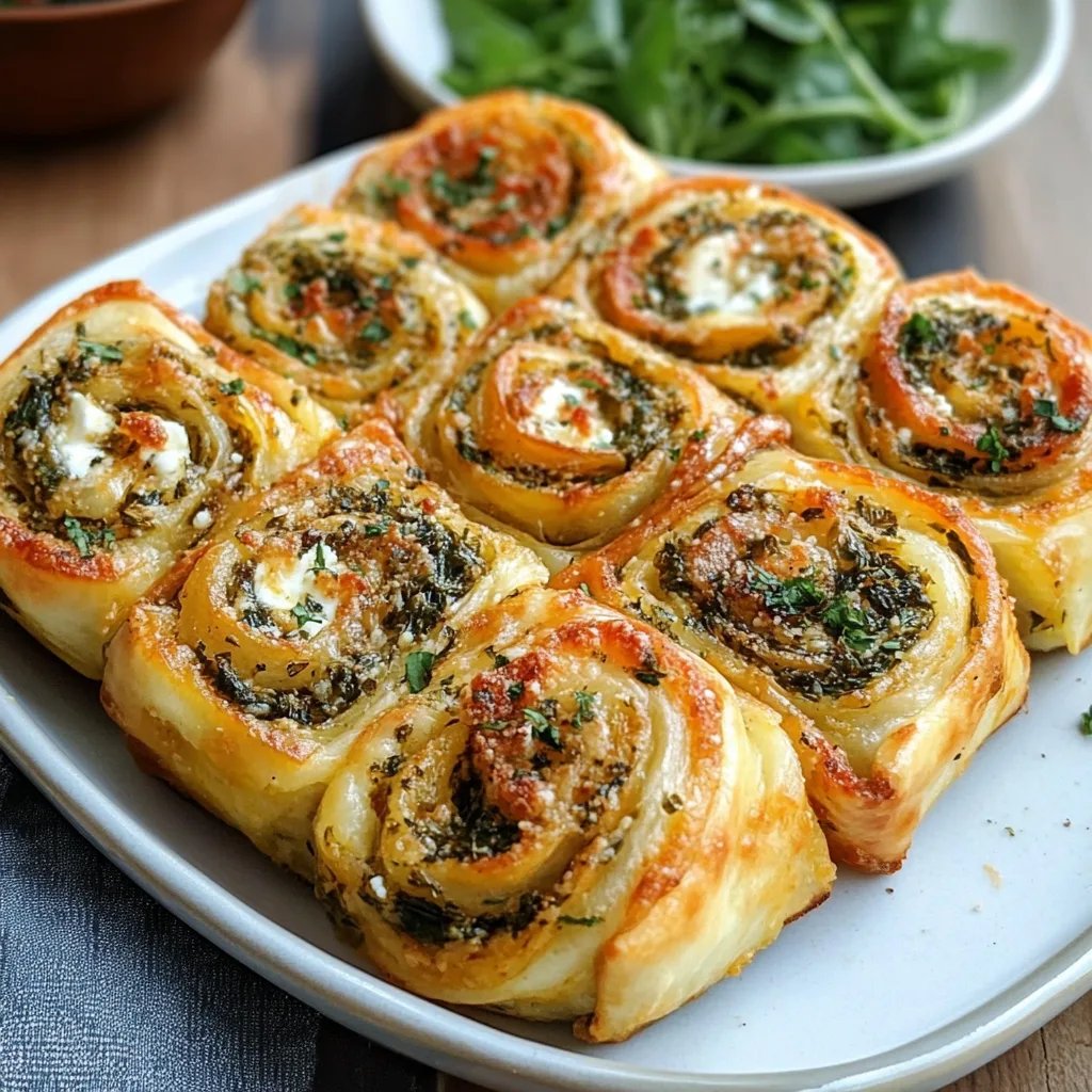 Spinach & Feta Pinwheels: An Incredible Ultimate Snack Recipe