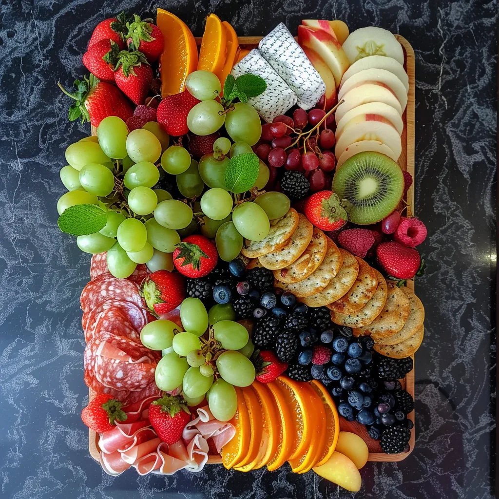 Summer Fruit Charcuterie Boards