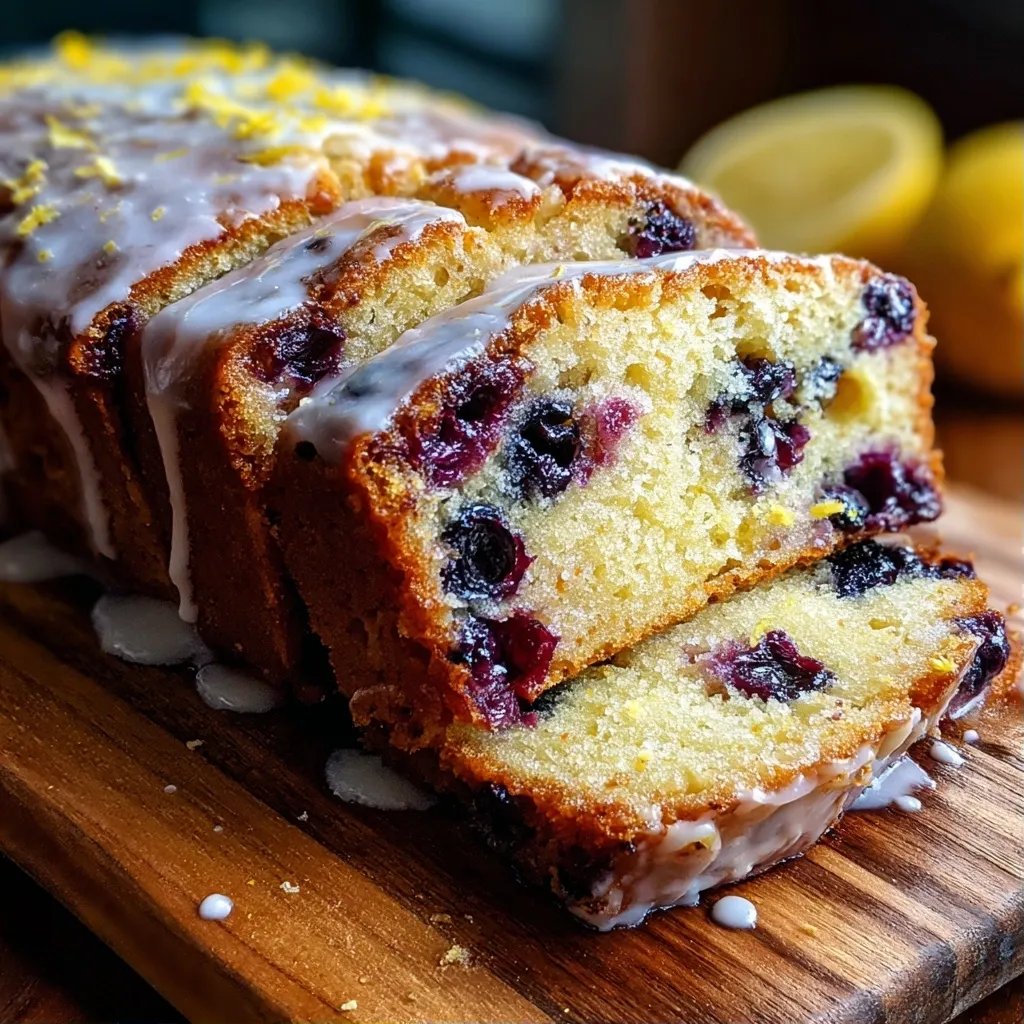 Lemon Blueberry Bread