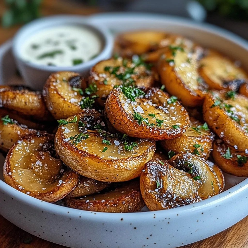 Fried Sliced Mushrooms with Ranch: The Amazing Ultimate Recipe for 10