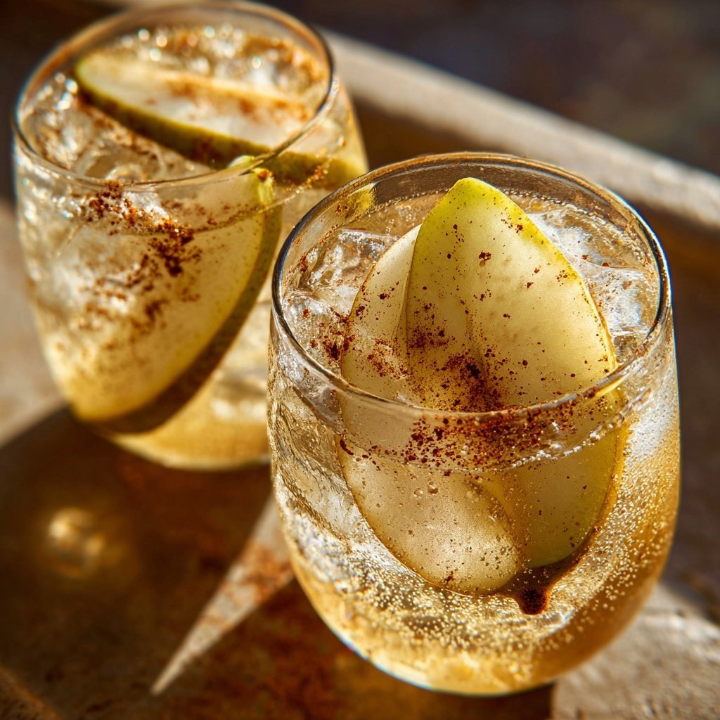 Cinnamon Pear Winter Cooler