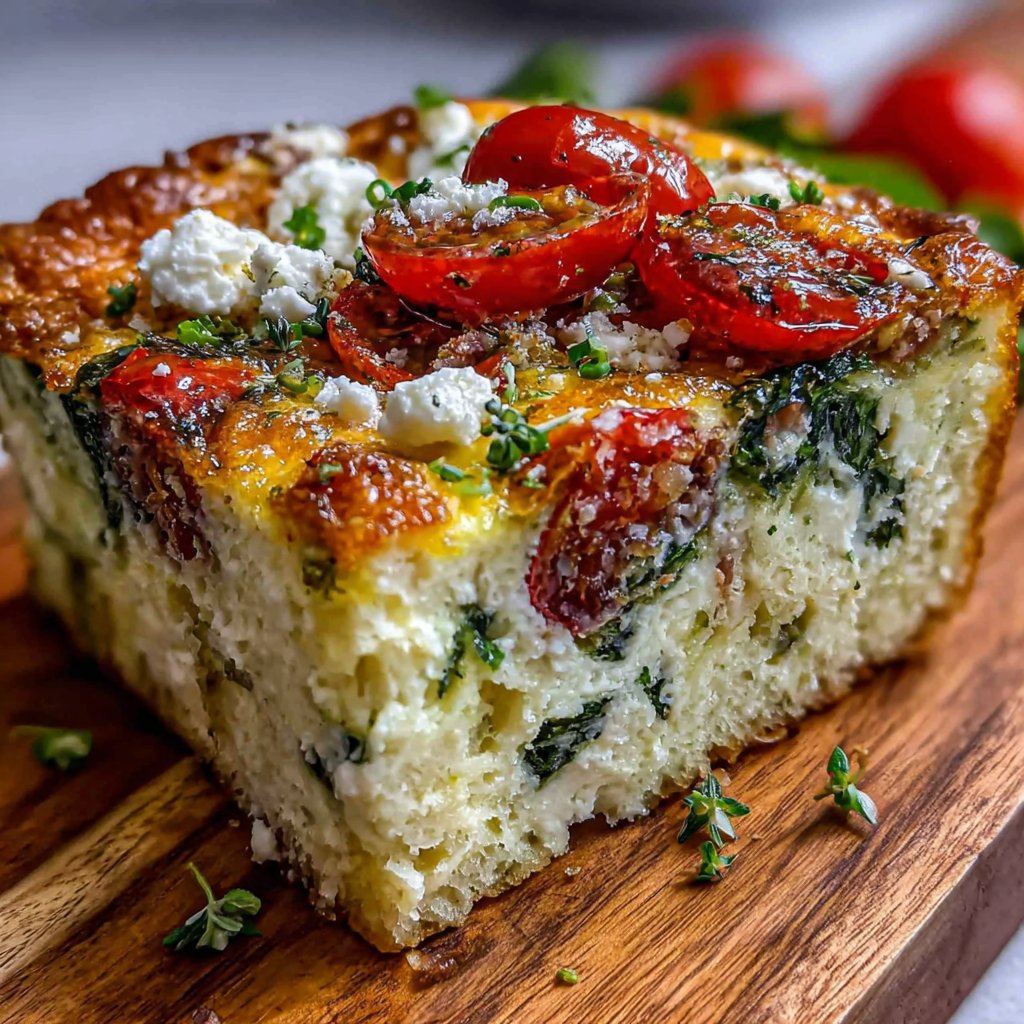 Savory Spring Brunch Egg Bake