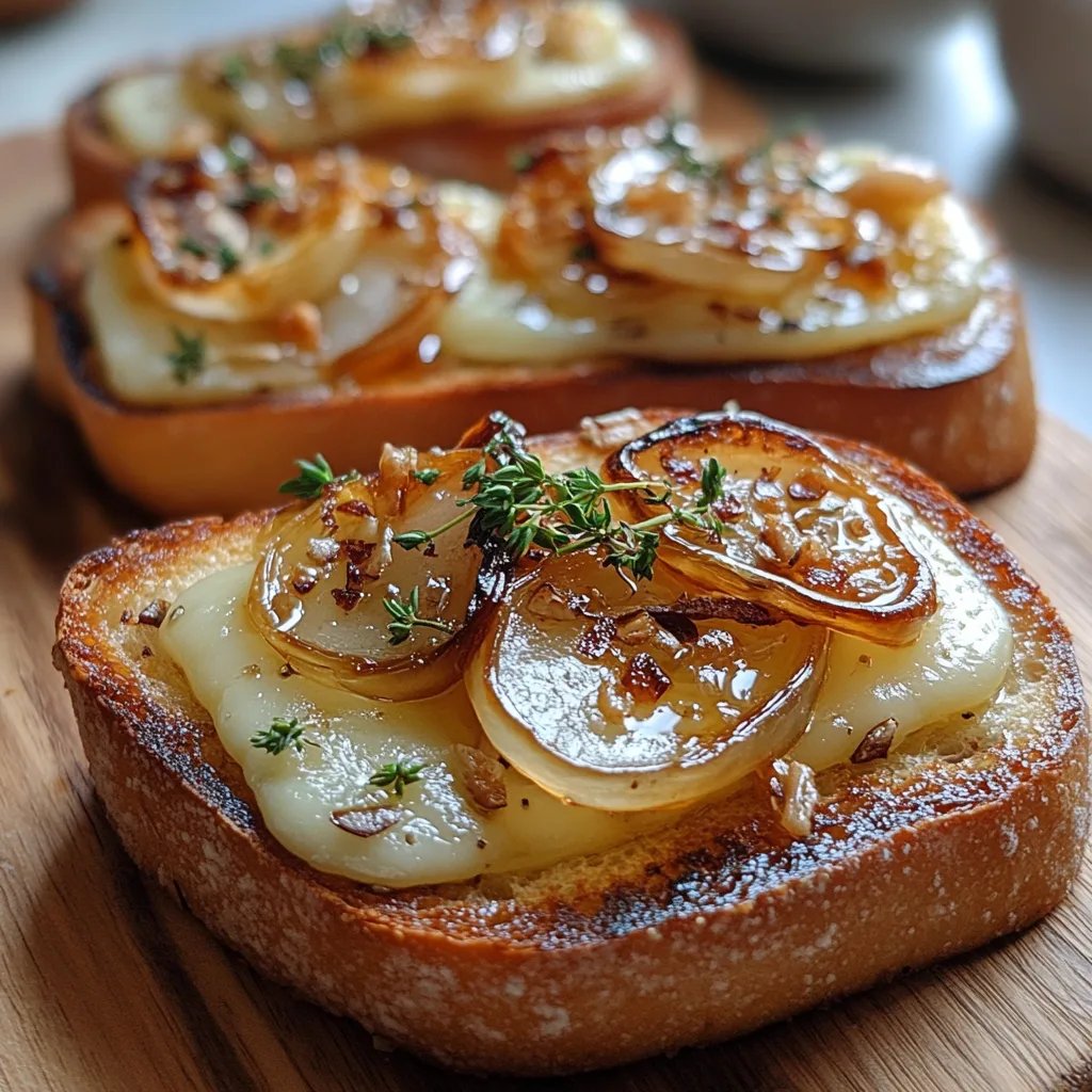 Caramelized Onion & Brie Toast on Sourdough: An Incredible Ultimate Recipe