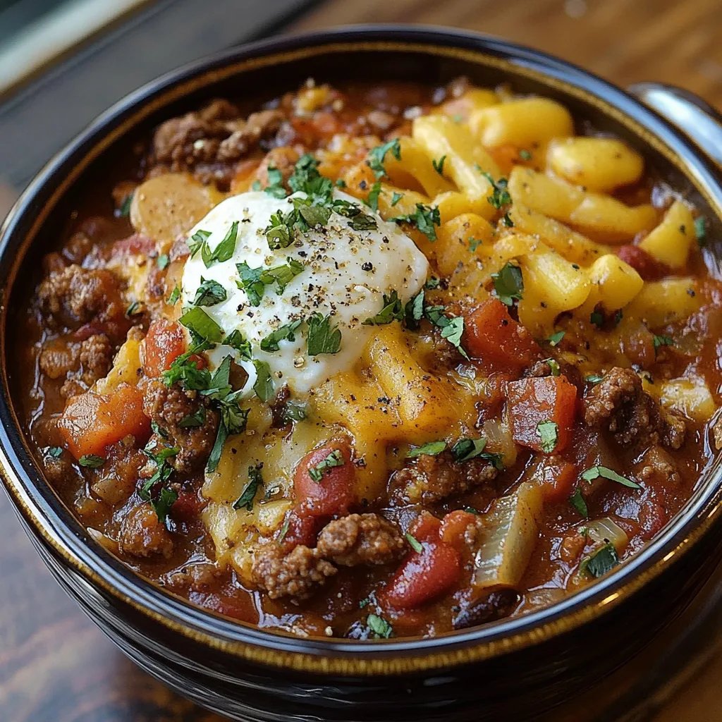 Bacon & Sausage Breakfast Chili: An Amazing Ultimate Recipe