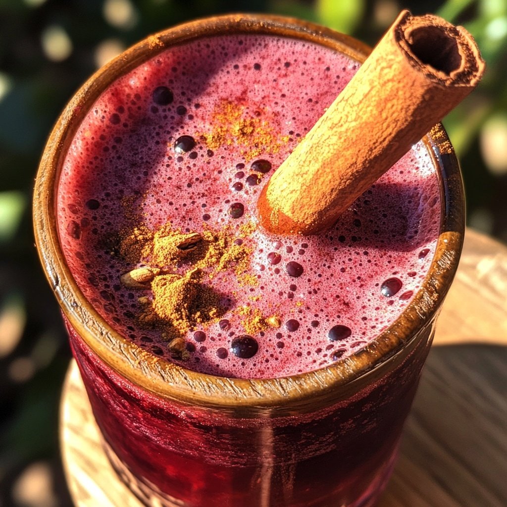 Spiced Cranberry Mocktail